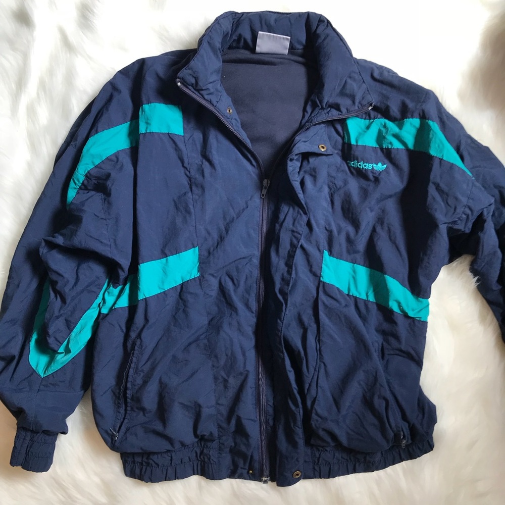 Vintage unisex adidas windbreaker
